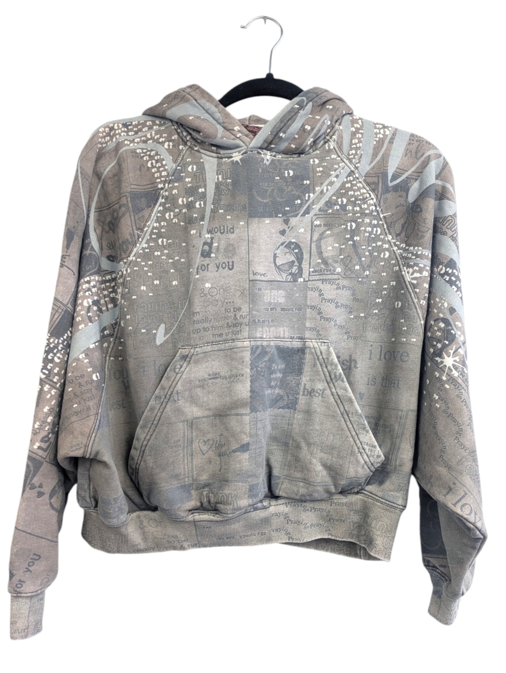 Praying Perfect Beauty Hoodie. Small